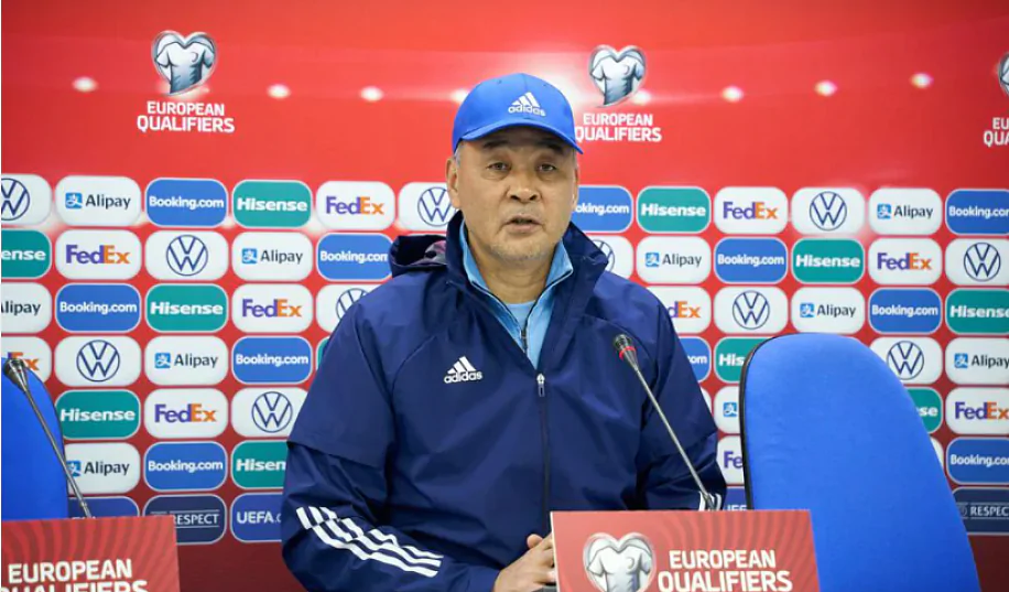 Тренер збірної Казахстану: « На матч з Україною будуть якісь перестановки і коригування »