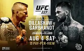 Файт-кард главного турнира августа – UFC 227
