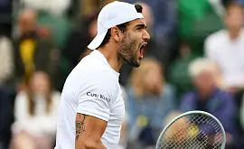 Берреттини победил Оже-Алльясима в борьбе за дебютный полуфинал Wimbledon
