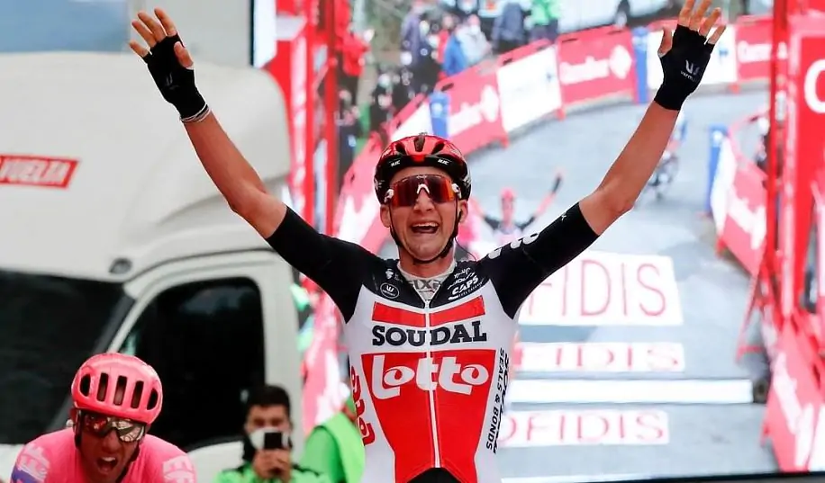 Велленс выиграл 14-й этап La Vuelta. Роглич только 10-й