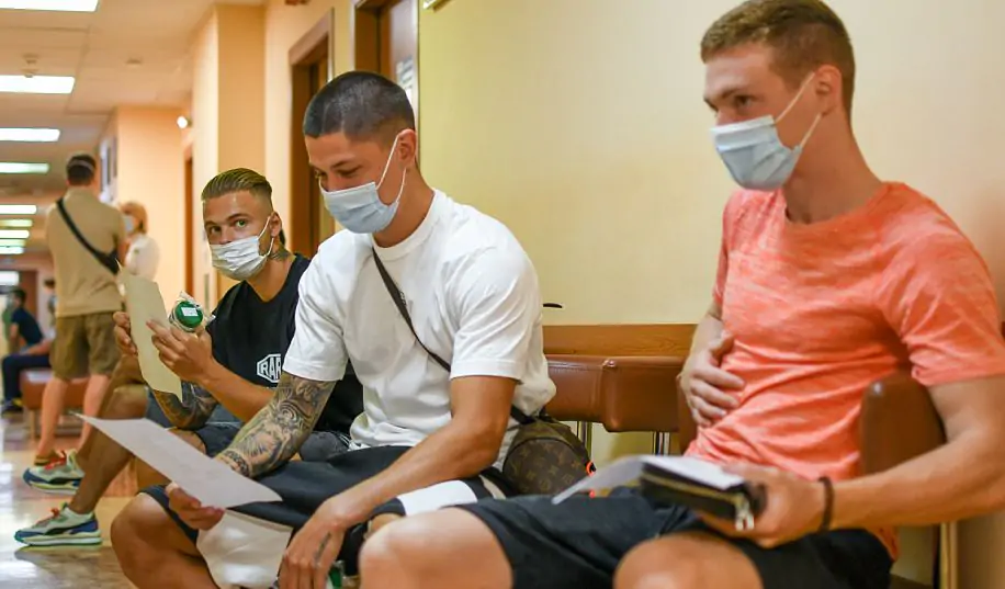 Игроки «Динамо» вышли из отпуска и прошли медобследование