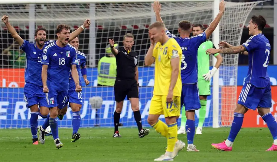 Италия - Украина: мастер-класс от «слабого» чемпиона Европы 