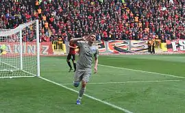 Гладкий забил очередной мяч в Первой турецкой лиге