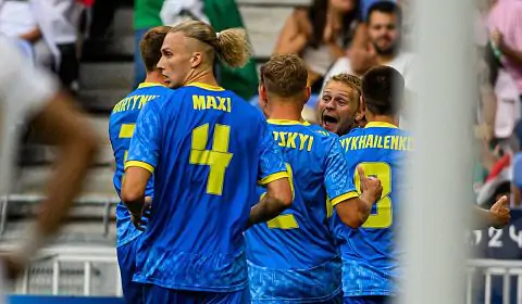 Первый исторический гол футбольной сборной Украины на Олимпиадах. Видео