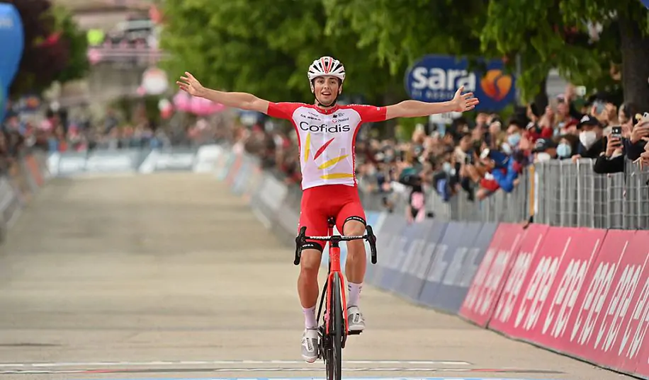 Лафей виграв 8-й етап Giro D'Italia. Пономарь оновив свій кращий результат