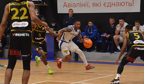 Перформансы Келлисона и Агафонова принесли «Одессе» победу на «Киев-Баскетом»