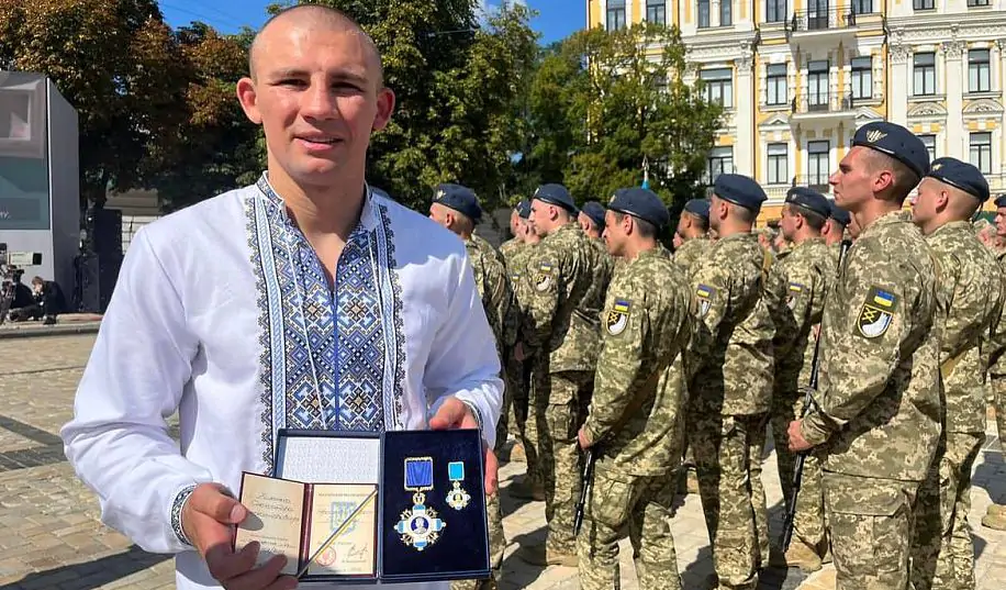 Он на это заслужил. Хижняк награжден орденом князя Ярослава Мудрого