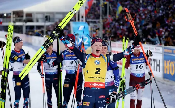 Норвегия выиграла мужской Кубок наций по биатлону