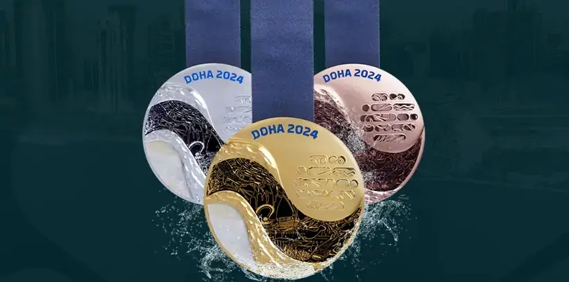Представлены медали чемпионата мира по водным видам спорта