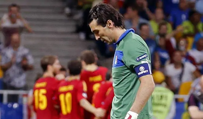 Буффон: «Хотів би переграти фінал Євро-2012»