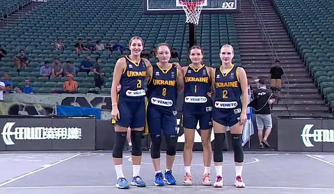 Жіноча збірна України 3x3 завершила боротьбу на чемпіонаті Європи 