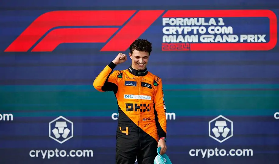 ﻿Норрис прокомментировал свою историческую победу в Формуле-1