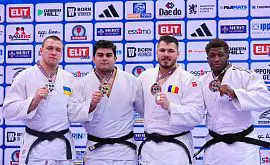 Українські дзюдоїсти завоювали п'ять медалей на Кубку Європи