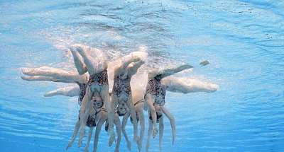 Сборная Украины по артистическому плаванию завоевала серебряную медаль на ЧМ