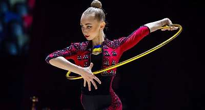 ﻿Оноприенко стала второй в голосовании за «гимнастку года»