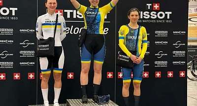 Українські велосипедистки здобули 4 медалі на турнірі у Швейцарії
