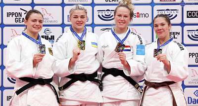 Українські дзюдоїсти завоювали три медалі на чемпіонаті Європи U-23